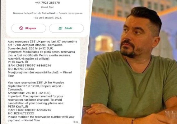 Alertă pentru clienții Kirvad Tour: rezervările erau confirmate, în urma unor mesaje credibile,  dar banii ajungeau la o persoană fizică din Lituania