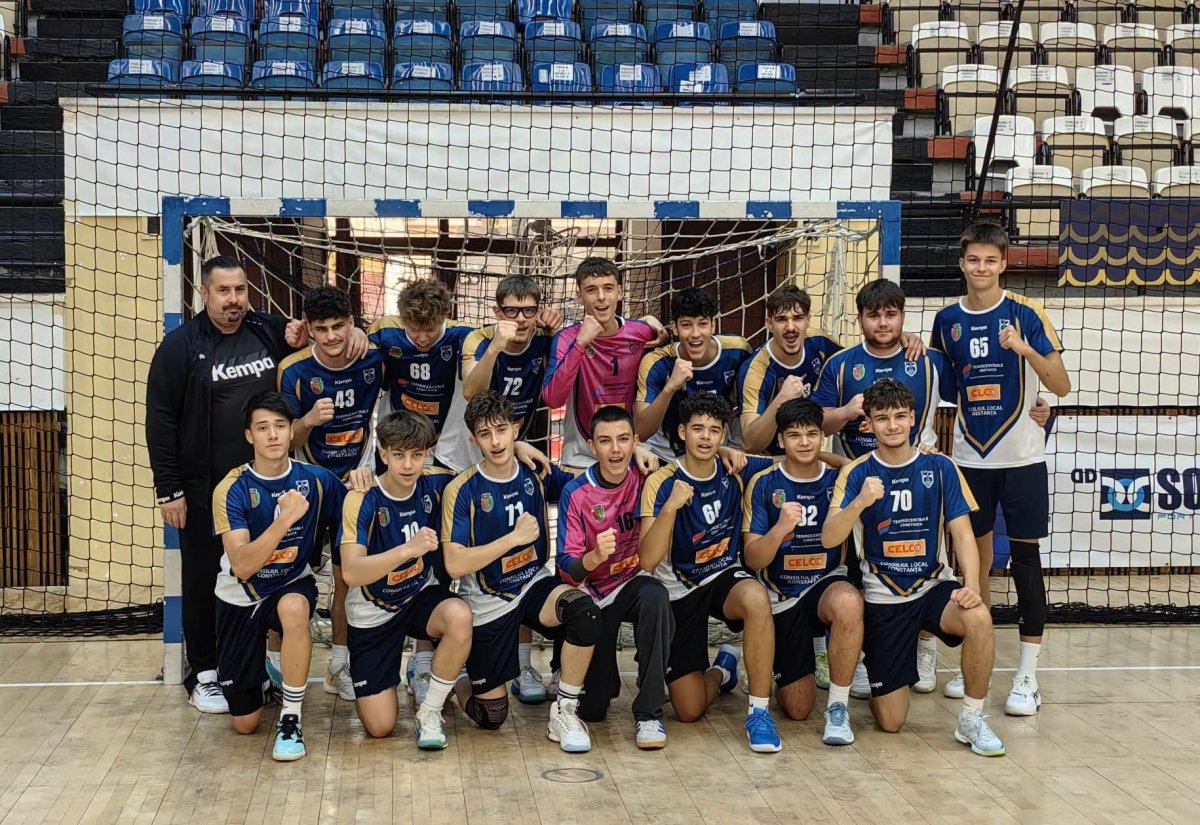 CSM Constanta. Victorii pe linie pentru hanbalistii juniori constanteni CSM Constanta. Victorii pe linie pentru hanbalistii juniori constanteni
