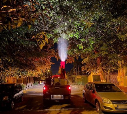 Acțiuni de delarvizare și dezinsecție în municipiul Constanța și stațiunea Mamaia