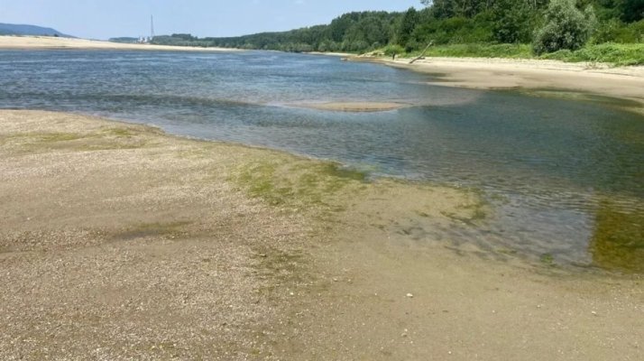 Cotele apelor Dunării: Fluviul mai crește puțin, dar criza continuă, în ciuda faptului că a venit toamna