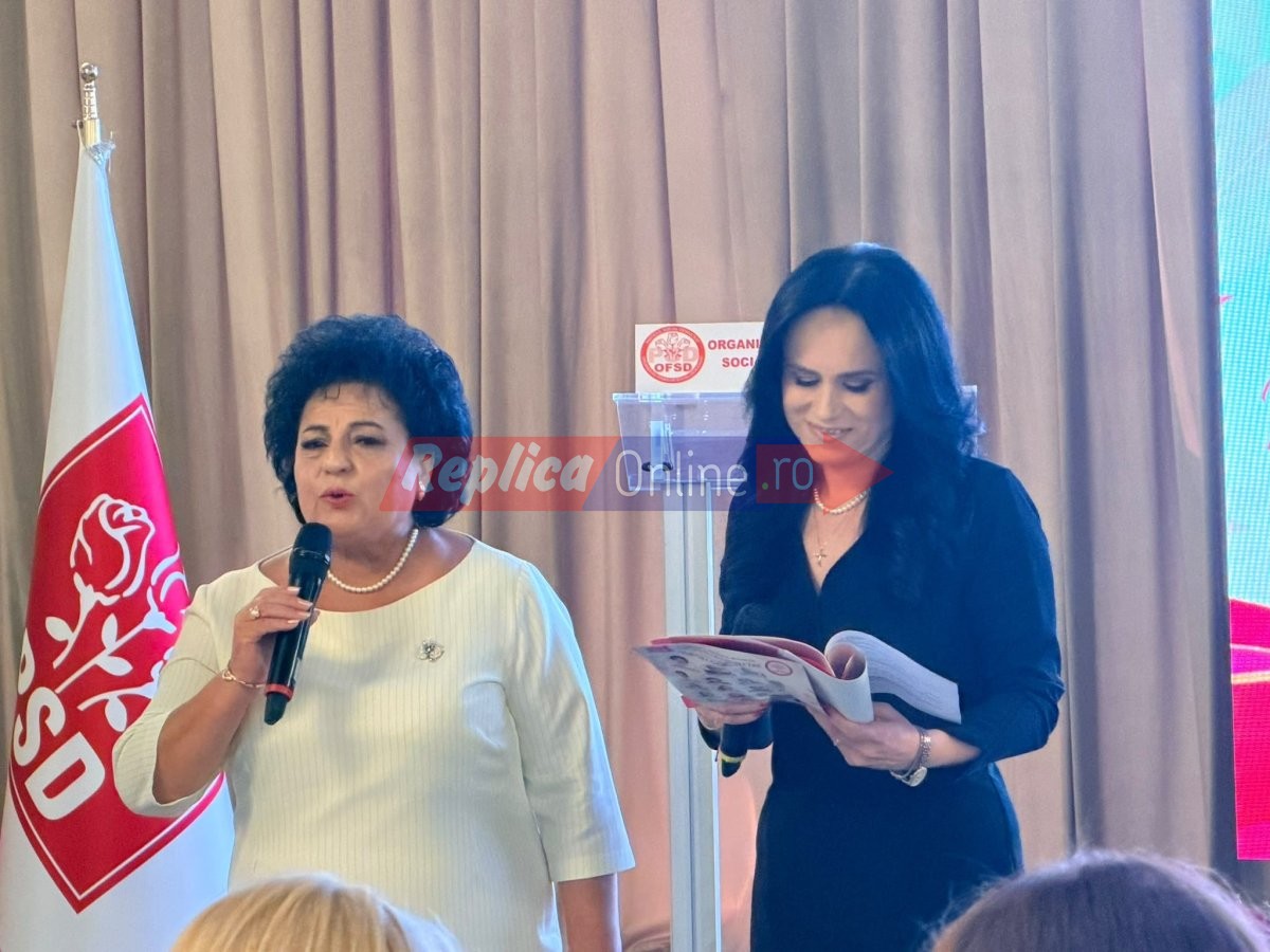 Alegeri fara emotii! Mariana Gaju a fost realeasa presedintele Organizatiei Femeilor Social Democrate Constanta. Video Alegeri fara emotii! Mariana Gaju a fost realeasa presedintele Organizatiei Femeilor Social Democrate Constanta. Video