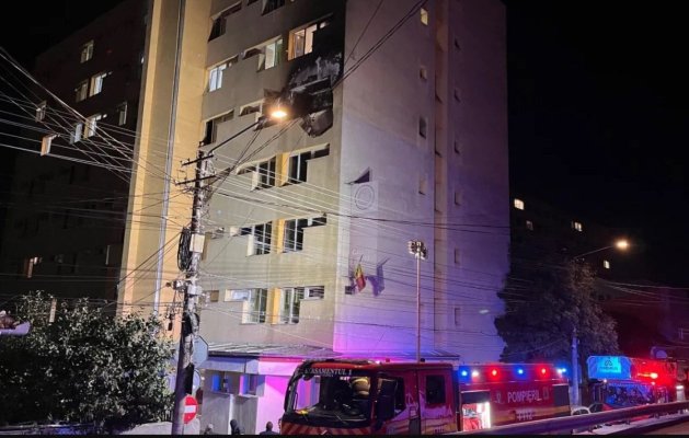 Incendiu într-un cămin studențesc din Cluj-Napoca, în toiul nopții. 200 de studenți s-au autoevacuat, 13 au avut nevoie de îngrijiri medicale