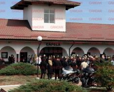 Primele imagini de la înmormântarea generalului Dorin Ioniță. Zeci de persoane i-au fost alături pe ultimul drum