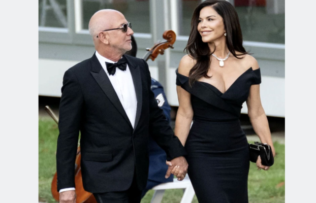Soția lui Jeff Bezos, colier de 10.000.000 $! Lauren Sánchez a participat la un dineu la Casa Albă