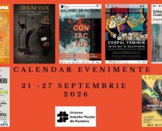 Evenimente vizuale organizate în perioada 21-27 septembrie. Vezi ce te așteaptă! Evenimente vizuale organizate în perioada 21-27 septembrie. Vezi ce te așteaptă!