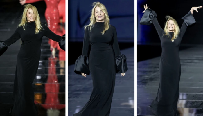 Nadia Comăneci, apariție spectaculoasă la Săptămâna Modei de la Paris. A defilat alături de Jane Fonda și Rihanna