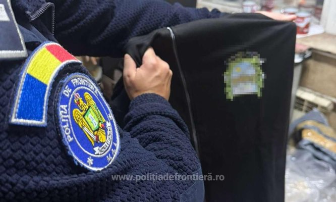Captură masivă la frontieră: Bunuri contrafăcute și țigări de contrabandă de aproape 900.000 de lei, confiscate la Giurgiu și Bechet