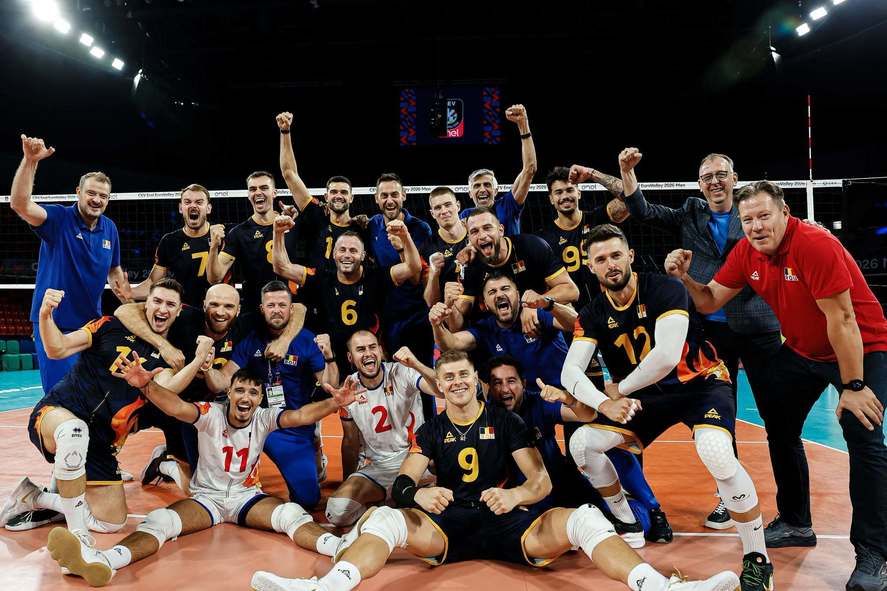 Volei masculin: Programul sferturilor EuroVolley 2026; Romania joaca marti, cu Franta Volei masculin: Programul sferturilor EuroVolley 2026; Romania joaca marti, cu Franta