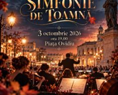 Primăria Constanța vă invită la o seară de toamnă, în acorduri de muzică clasică, în Piața Ovidiu Primăria Constanța vă invită la o seară de toamnă, în acorduri de muzică clasică, în Piața Ovidiu