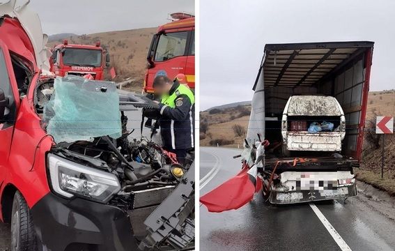 Un sofer de TIR, din Constanta, a fugit in Spania dupa ce a spulberat o duba a Postei Romane si a omorat un om! Un sofer de TIR, din Constanta, a fugit in Spania dupa ce a spulberat o duba a Postei Romane si a omorat un om!