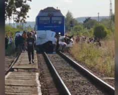 Accidentul cumplit în care au murit patru membri ai aceleiași familii, striviți de un tren, a fost filmat. Video