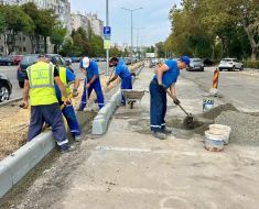 Trotuare reabilitate, carosabil modernizat și noi locuri de parcare în cartierul Tomis Nord