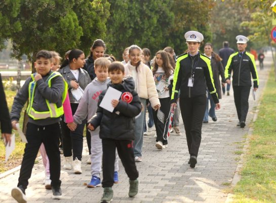 Peste 460 de elevi au învățat despre siguranță alături de Poliția Locală Constanța, în săptămâna „Școala Altfel”