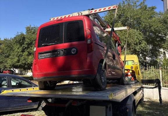 Mai multe vehicule abandonate au fost ridicate de pe domeniul public al municipiului Constanța