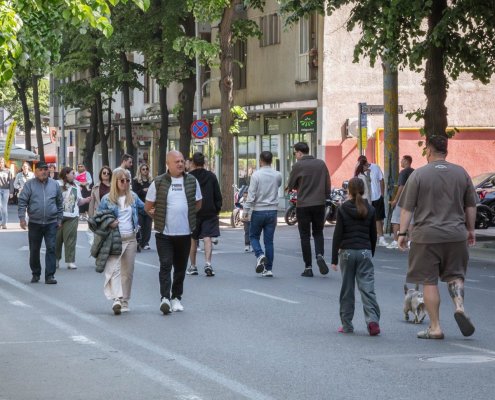 Bulevardul Tomis devine pietonal și în această sâmbătă: Plimbări în aer liber și momente frumoase cu familia