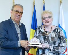 Primarul Vergil Chițac a primit vizita oficială a ambasadorului Republicii Finlanda în România