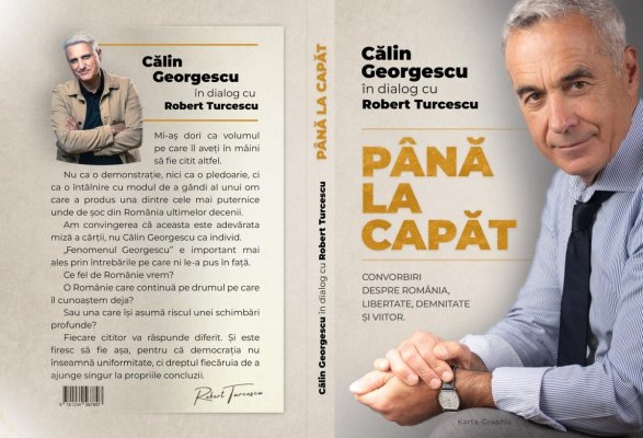 Robert Turcescu a lansat în format e-book volumul de dialoguri cu Călin Georgescu, după blocarea turneului național