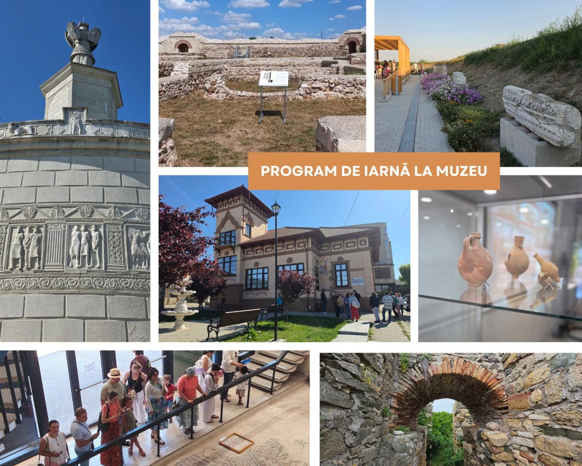 Programul de vizitare in sezonul rece la obiectivele Muzeului de Istorie Nationala si Arheologie Constanta Programul de vizitare in sezonul rece la obiectivele Muzeului de Istorie Nationala si Arheologie Constanta