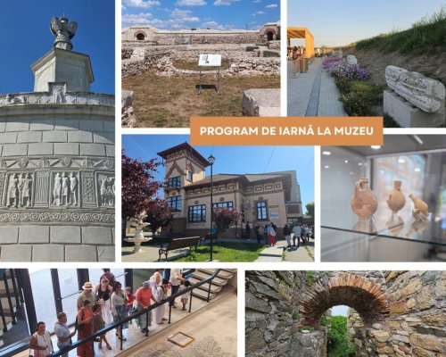 Programul de vizitare în sezonul rece la obiectivele Muzeului de Istorie Națională și Arheologie Constanța