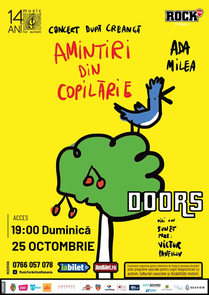 Spectacol cu umor, muzica si povesti, la Constanta, dedicat celor 14 ani de Music for Autism Spectacol cu umor, muzica si povesti, la Constanta, dedicat celor 14 ani de Music for Autism