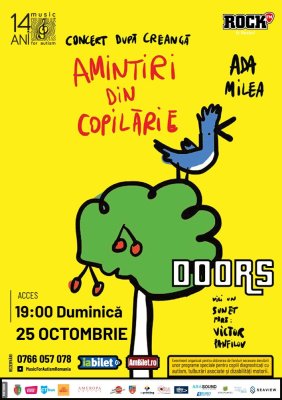 Spectacol cu umor, muzică și povești, la Constanța, dedicat celor 14 ani de Music for Autism Spectacol cu umor, muzică și povești, la Constanța, dedicat celor 14 ani de Music for Autism