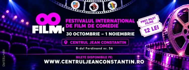 Centrul „Jean Constantin„, gazdă a celei de-a treia ediții a Festivalului Internațional de Film de Comedie