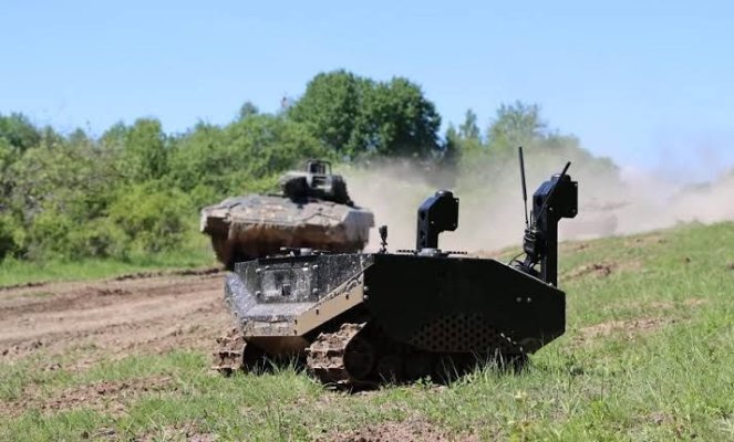Germania și Ucraina au testat un nou robot terestru înarmat. Acesta va fi trimis pe front până la sfârșitul anului