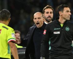 Serie A: Massimiliano Allegri a fost suspendat două meciuri după eliminarea cu AS Roma Serie A: Massimiliano Allegri a fost suspendat două meciuri după eliminarea cu AS Roma