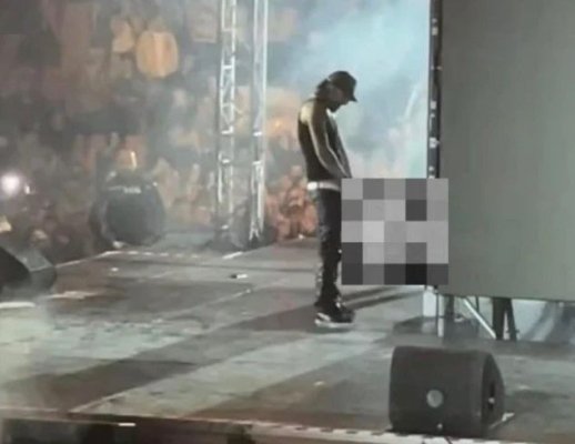 Trapperul Ian a fost reținut, după ce a urinat pe scenă, în fața publicului. Tzancă Uraganu și Jador au criticat dur gestul. Video