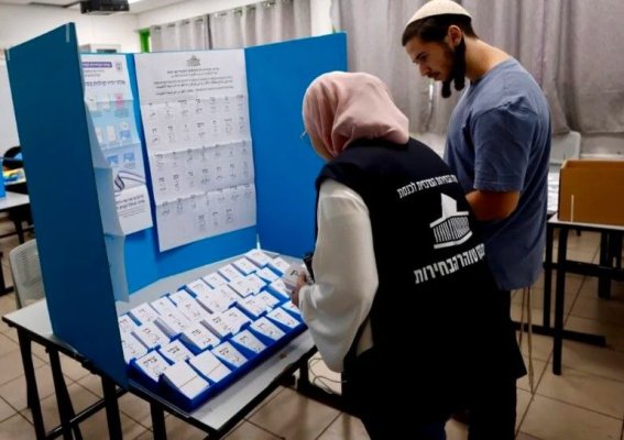 Alegeri parlamentare în Israel: Prezența la vot este cea mai mare din ultimii 50 de ani și depășește deja 74%
