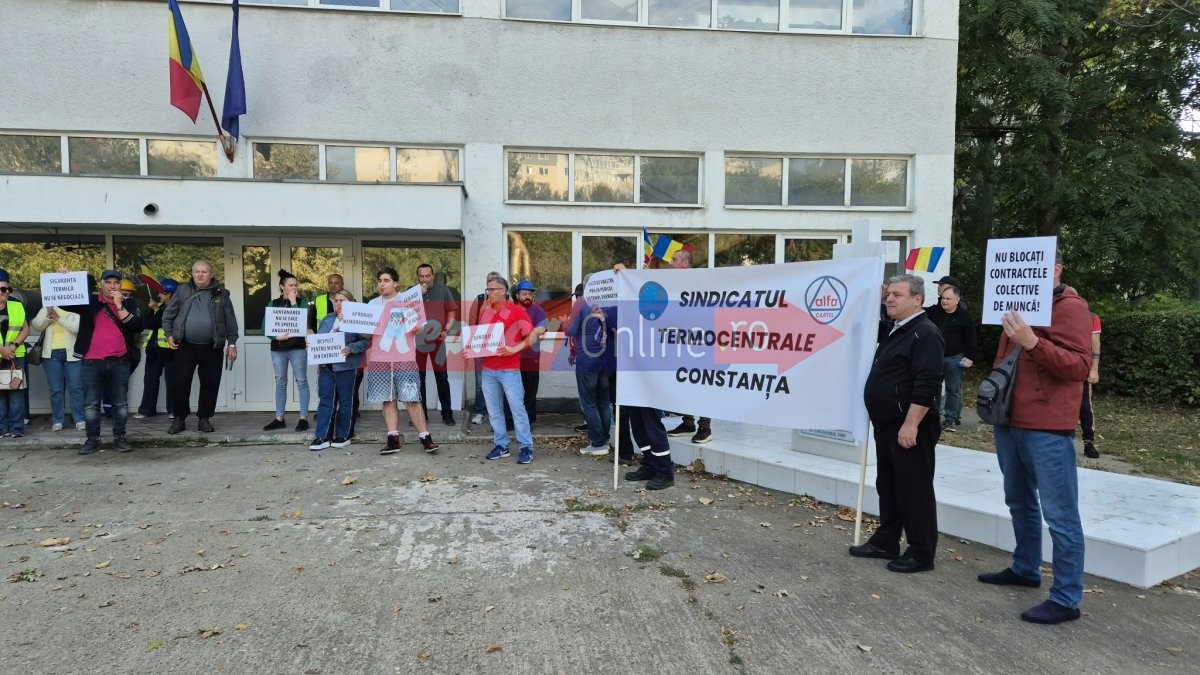 Val de proteste in energie: Sute de angajati blocheaza Ministerul Energiei si ies in strada, inclusiv la Constanta. Video Val de proteste in energie: Sute de angajati blocheaza Ministerul Energiei si ies in strada, inclusiv la Constanta. Video