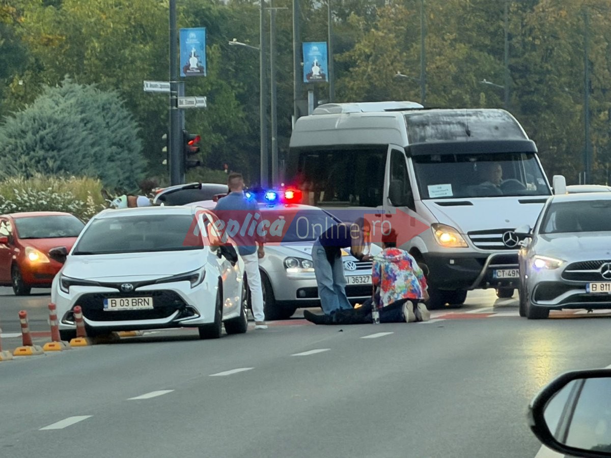 Accident rutier grav, in zona Dacia. Un elev a fost lovit de un autoturism pe trecerea de pietoni. Video Accident rutier grav, in zona Dacia. Un elev a fost lovit de un autoturism pe trecerea de pietoni. Video