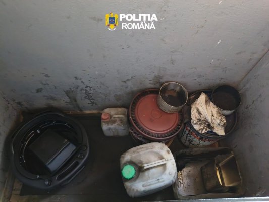 Un operator economic din Negru Vodă s-a trezit cu dosar penal, după ce a fost prins cu 50 de litri de ulei uzat