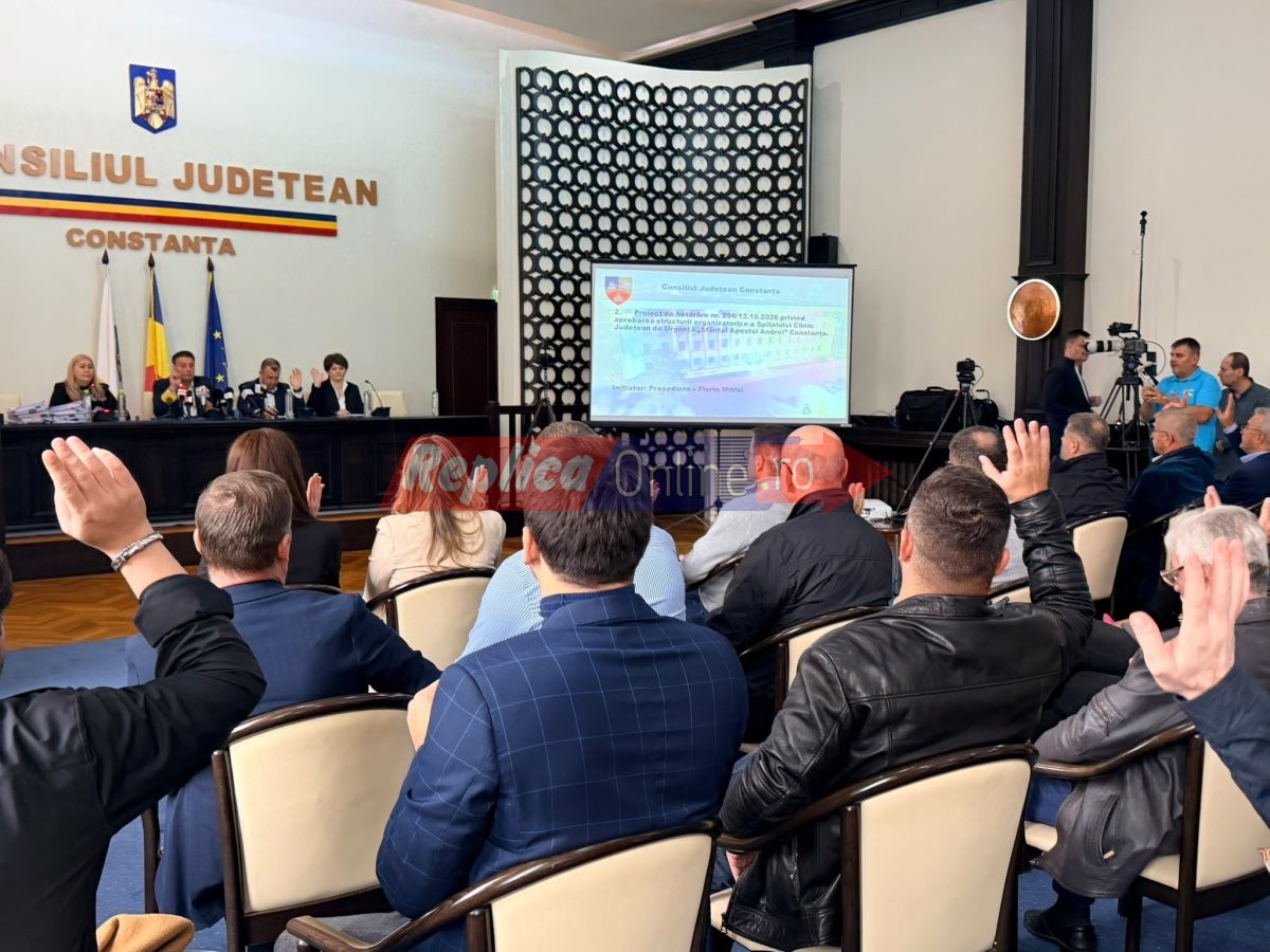 Consilierii judeteni din Constanta s-au intrunit in sedinta! Vezi ordinea de zi Consilierii judeteni din Constanta s-au intrunit in sedinta! Vezi ordinea de zi