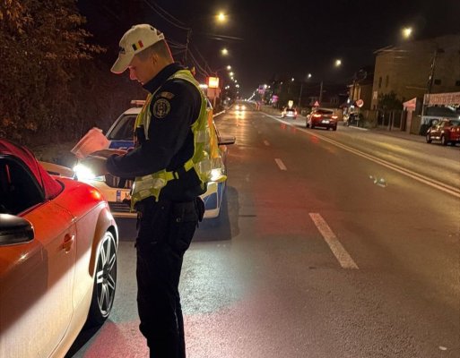 Polițiștii constănțeni au luat la verificat conducătorii auto și i-au testat pentru alcool și droguri