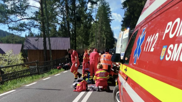 Accident mortal în județul Brașov: Șofer decedat după o coliziune frontală cu un TIR. Circulația este deviată