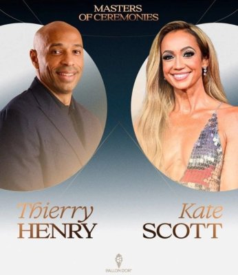 De la CBS la Balonul de Aur: Thierry Henry şi Kate Scott vor prezenta ceremonia de la Londra