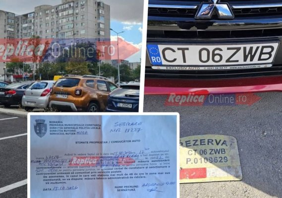 Asta da dreptate! O femeie își plătește locul de parcare, nu-l poate folosi că e ocupat de altă mașină, iar Poliția Locală a amendat-o tot pe ea! Video