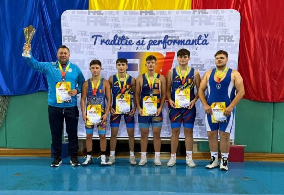 Tinerii luptători ai CSM Constanța au fost medaliați la Cupa României U20, de la Piatra Neamț