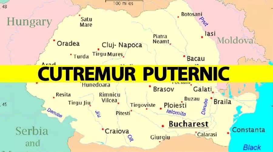 Cutremur puternic in Romania! Seismul a fost resimtit si la Constanta Cutremur puternic in Romania! Seismul a fost resimtit si la Constanta