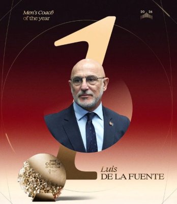 Selecţionerul Spaniei, Luis de la Fuente, desemnat cel mai bun antrenor al anului la gala Balonul de Aur