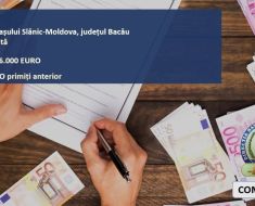 Primarul oraşului Slănic Moldova, reţinut de DNA după ce a luat mită în valoare de 6.000 de euro