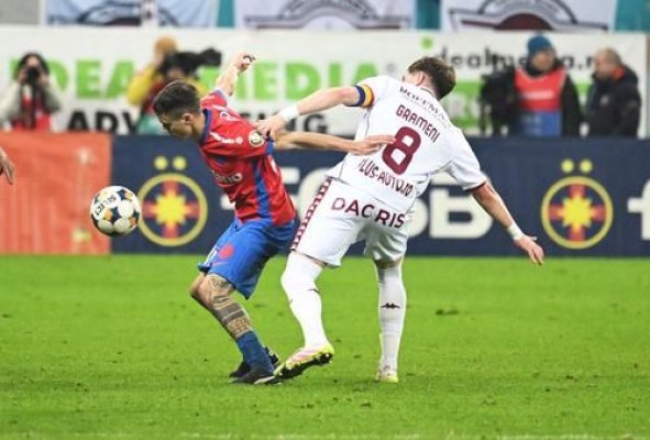 Superliga - Programul etapelor a 13-a şi a 14-a. Când se joacă FCSB – Rapid