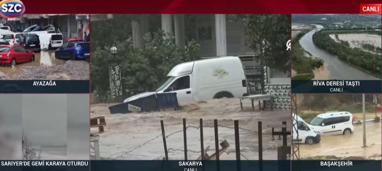 Apocalipsa apelor! Istanbulul este îngenuncheat de inundații de proporții: un mort, zeci de persoane blocate, transportul public paralizat și cursuri școlare anulate. Video