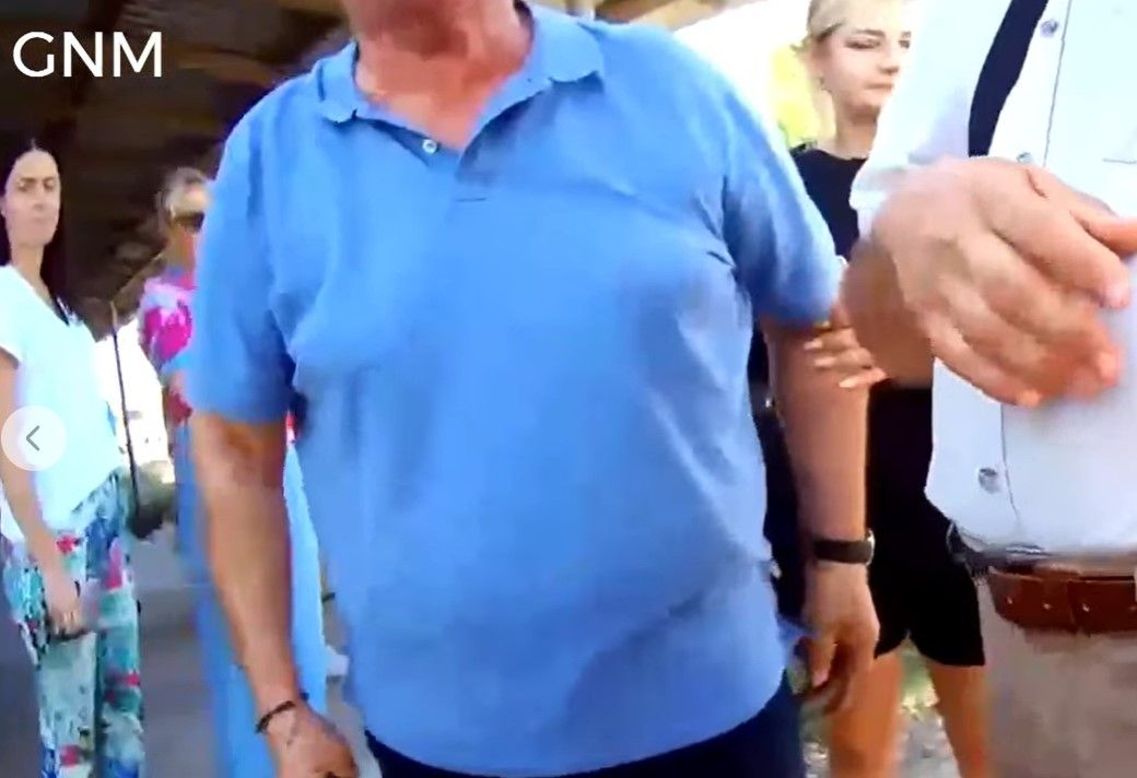 Comisarii Garzii de Mediu din Olt au fost amenintati cu pistolul de un administrator. Video Comisarii Garzii de Mediu din Olt au fost amenintati cu pistolul de un administrator. Video