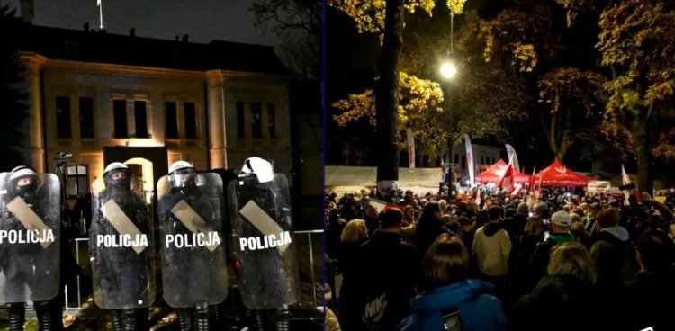 Lovitură constituțională în desfășurare în Polonia! Tribunalul Constituțional din Varșovia a fost luat cu asalt după o alertă de securitate. Video