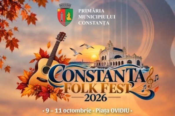 Piața Ovidiu devine scena folkului românesc: Constanța Folk Fest 2026