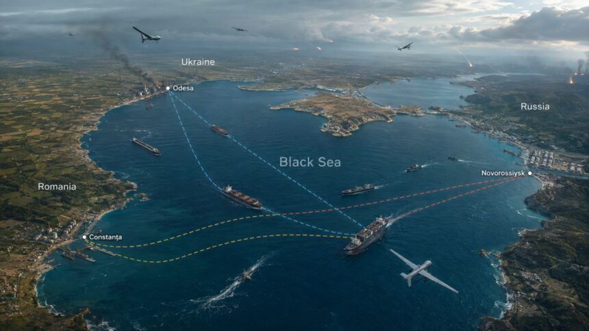 Securitate de top la Marea Neagra. Portul Constanta se baricadeaza cu drone inteligente Securitate de top la Marea Neagra. Portul Constanta se baricadeaza cu drone inteligente