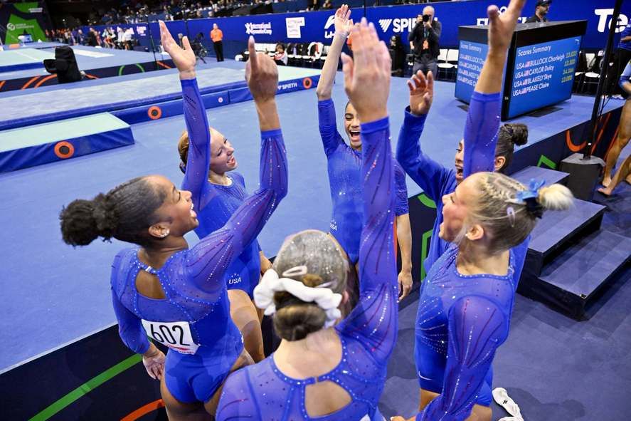 Gimnastica: China, SUA si Japonia, pe podium la CM de la Rotterdam si calificate la JO2028 Gimnastica: China, SUA si Japonia, pe podium la CM de la Rotterdam si calificate la JO2028