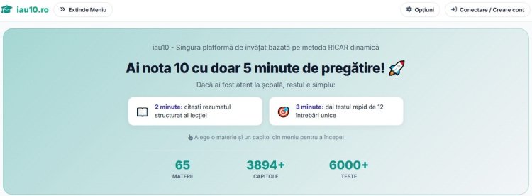 Burse digitale pe viață pentru elevii din Constanța: Platforma IAU10 extinde sprijinul la peste 120.000 de lei
